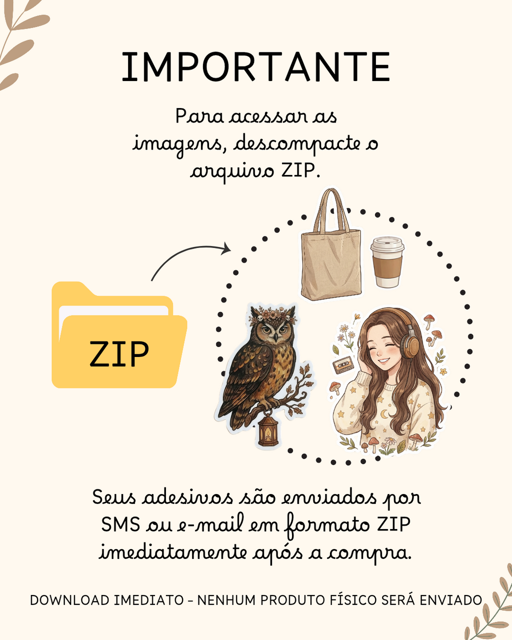 🔥 Oferta Cozy: 162 stickers por R$29,90