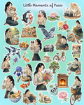 Little Moments of Peace – 35 Stickers Digitais
